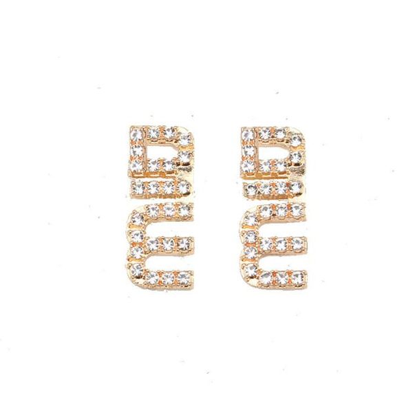18k simple gold plated luxury brand designers dangle letters stud 925 silver women crystal rhinestone long earring 2color, Golden;silver
18k simple gold plated luxury brand designers dangle letters stud 925 silver women crystal rhinestone long earring 2color, Golden;silver
