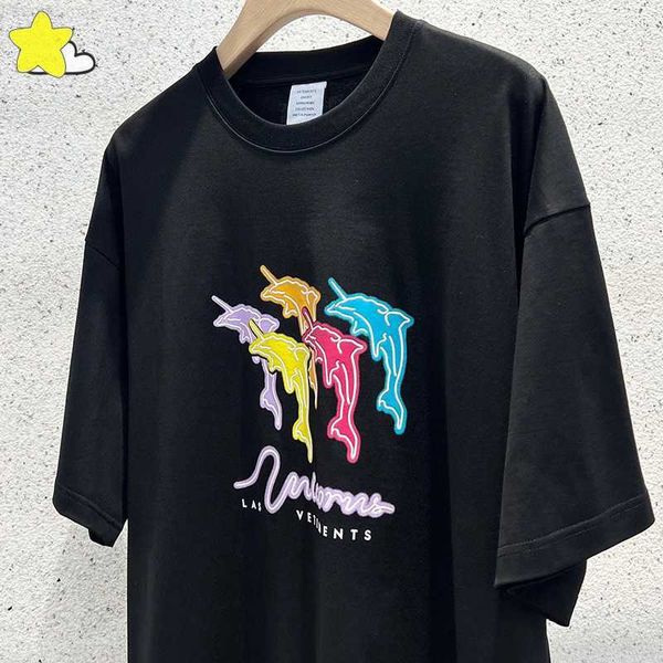 colored cartoon dolphin printing vetements t-shirt men women 1 1 cotton vtm tee oversized hip hop short sleeve 0304, White;black
colored cartoon dolphin printing vetements t-shirt men women 1 1 cotton vtm tee oversized hip hop short sleeve 0304, White;black