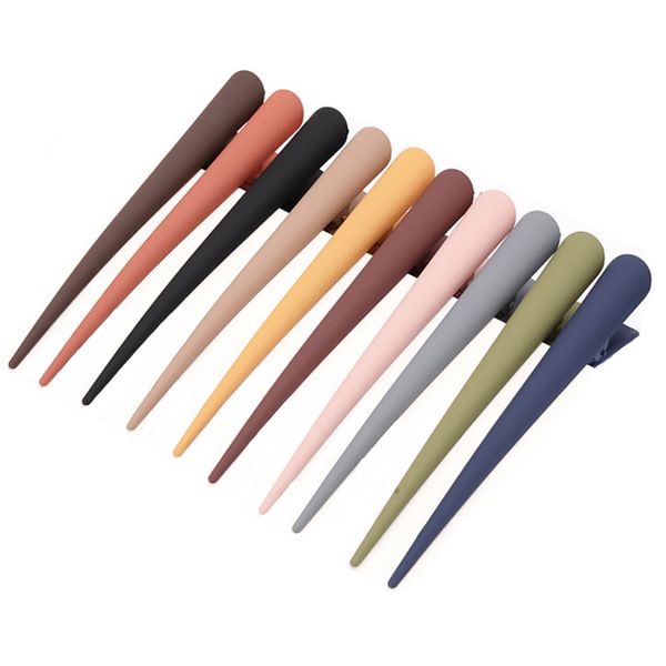 10pcscolor random new fashion morandi color frosted hairpin simple and versatile horn clip press hairpin, Black;brown
10pcscolor random new fashion morandi color frosted hairpin simple and versatile horn clip press hairpin, Black;brown