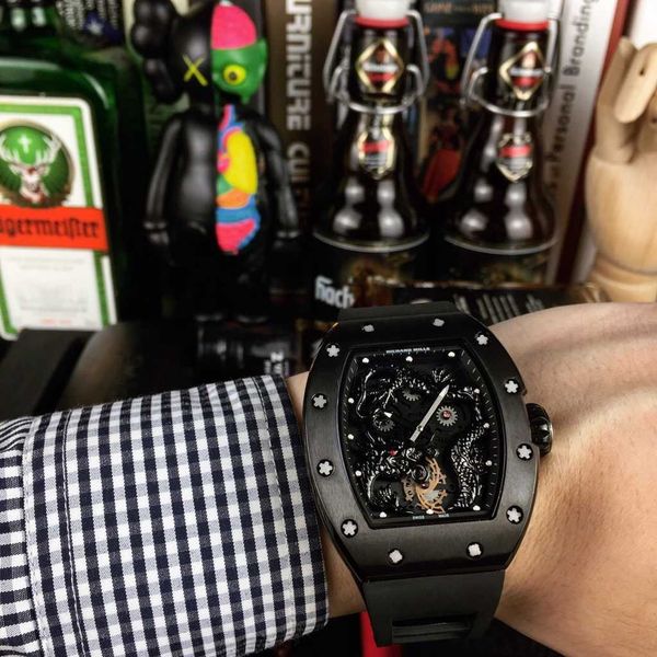 luxury automatic mechanical watch richa milles swiss movement sapphire mirror imported rubber watchband mens sport brand watches 1jj3
luxury automatic mechanical watch richa milles swiss movement sapphire mirror imported rubber watchband mens sport brand watches 1jj3