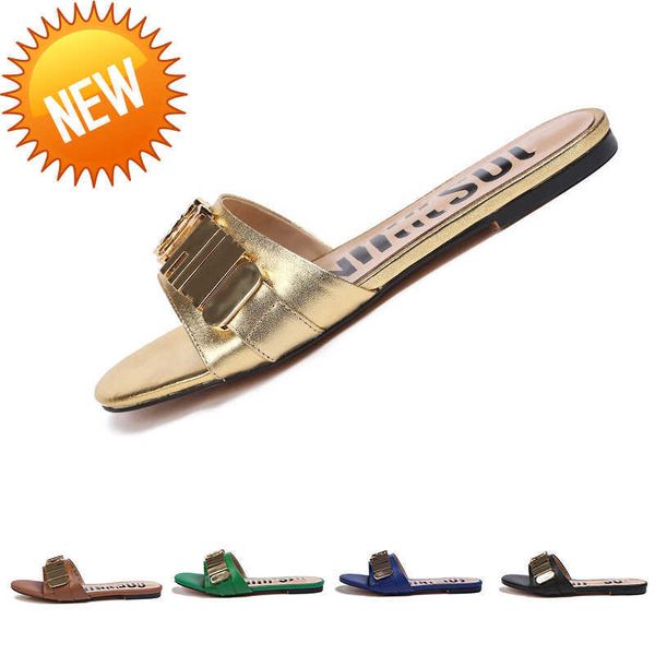 2023 designer sandals for woman ladies summer fashion luxury leather dazzle metallic womens slippers scuff flat heels slippers trend summer, Black
2023 designer sandals for woman ladies summer fashion luxury leather dazzle metallic womens slippers scuff flat heels slippers trend summer, Black