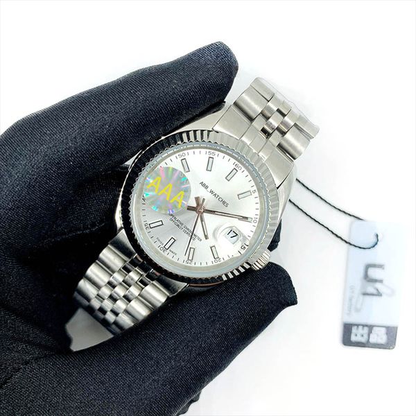 abb_watches mens watch automatic mechanical watches modern business wristwatch round stainless steel watch waterproof sapphire limited editi, Slivery;brown
abb_watches mens watch automatic mechanical watches modern business wristwatch round stainless steel watch waterproof sapphire limited editi, Slivery;brown