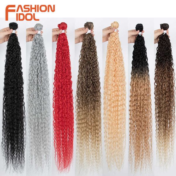 synthetic wigs fashion idol kinky curly ponytail hair bundles 34 inch 100g soft long synthetic weave ombre brown blonde 230227, Black
synthetic wigs fashion idol kinky curly ponytail hair bundles 34 inch 100g soft long synthetic weave ombre brown blonde 230227, Black