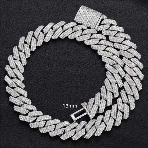 redleaf wholesale gold miami cuban link chain 18mm width hip hop 22 24 inch necklace custom moissanite, Silver
redleaf wholesale gold miami cuban link chain 18mm width hip hop 22 24 inch necklace custom moissanite, Silver