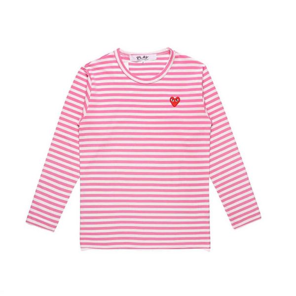 heyplay fashion brand love pink long sleeve striped t-shirt men's and women's cotton round neck bottomed shirt lovers' wear, Black;white
heyplay fashion brand love pink long sleeve striped t-shirt men's and women's cotton round neck bottomed shirt lovers' wear, Black;white