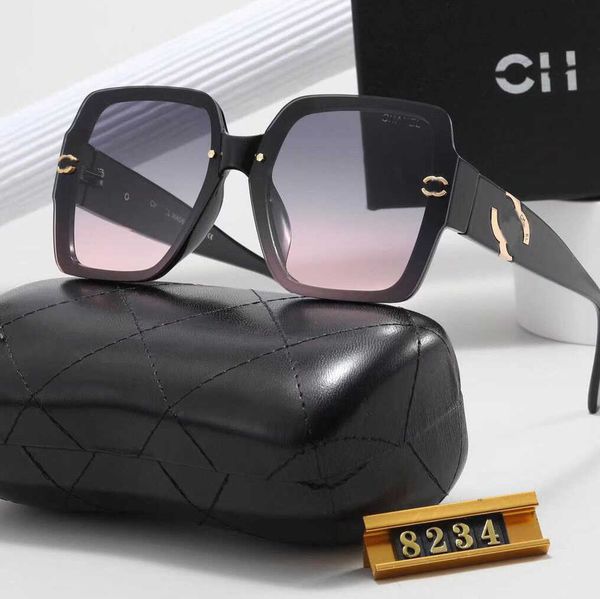 designer channel sunglasses new pattern counter packaging luxury brand men womens temperament strong light drive beach popular sunglass, White;black
designer channel sunglasses new pattern counter packaging luxury brand men womens temperament strong light drive beach popular sunglass, White;black