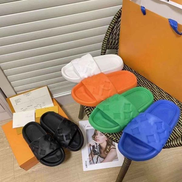 new slippers designer women rubber slide waterfront embossed mule fashion slides flat comfort with luxury summer sandals luxury men beach sa, Black
new slippers designer women rubber slide waterfront embossed mule fashion slides flat comfort with luxury summer sandals luxury men beach sa, Black