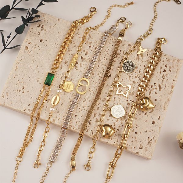 emerald love camellia studded letters horseshoe thick chain nightclub fashion tide titanium bracelet female wholesale, Golden;silver
emerald love camellia studded letters horseshoe thick chain nightclub fashion tide titanium bracelet female wholesale, Golden;silver