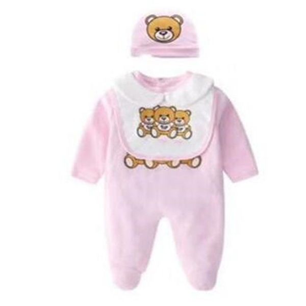 cute kids clothes sets baby romper printing bear newborn boys girl bodysuits designer toddlers infants jumpsuit bibs cap outfits, White
cute kids clothes sets baby romper printing bear newborn boys girl bodysuits designer toddlers infants jumpsuit bibs cap outfits, White
