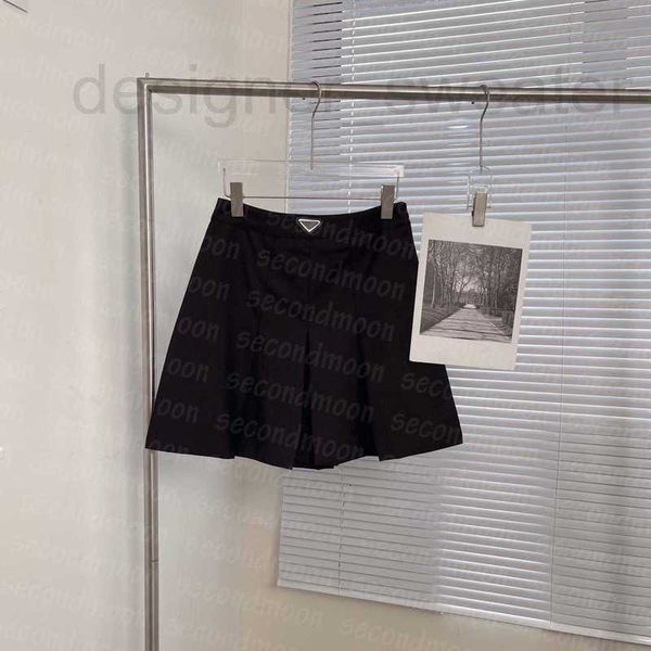 skirts designer metal triangle badge women summer pleated breathable casual style skirt woman black 8jqn
skirts designer metal triangle badge women summer pleated breathable casual style skirt woman black 8jqn