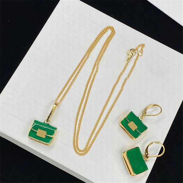 green advanced sense women charm handbag ornament pendant necklaces female club party nice jewelry, Golden
green advanced sense women charm handbag ornament pendant necklaces female club party nice jewelry, Golden