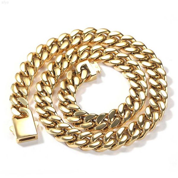 wg022 8/10/12mm hip hop cuban link chain stainless steel gold plated spring buckle men necklace, Silver
wg022 8/10/12mm hip hop cuban link chain stainless steel gold plated spring buckle men necklace, Silver