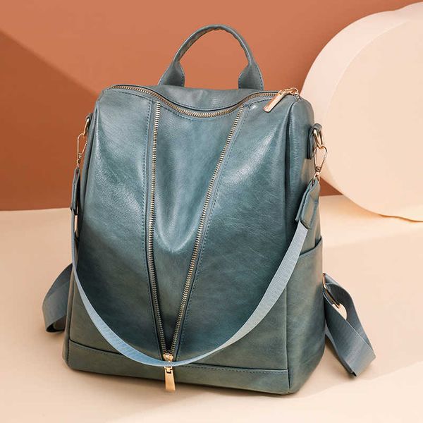 backpack women's new fashion pu solid color large capacity travel bag simple women's small backpack
backpack women's new fashion pu solid color large capacity travel bag simple women's small backpack