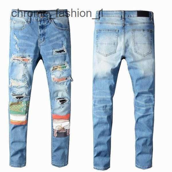 army amirly mens womens designers jeans s distressed ripped biker slim straight denim print for men fashion mans skinny pants 10 a768, Blue
army amirly mens womens designers jeans s distressed ripped biker slim straight denim print for men fashion mans skinny pants 10 a768, Blue