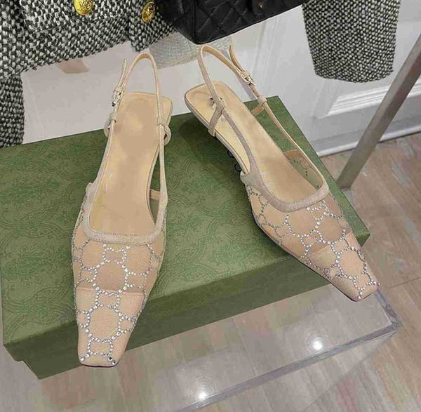 sandals designer sling back summer fashion women luxury rhinestone wedding sandles sliders high heels shoes with box2023, Black
sandals designer sling back summer fashion women luxury rhinestone wedding sandles sliders high heels shoes with box2023, Black