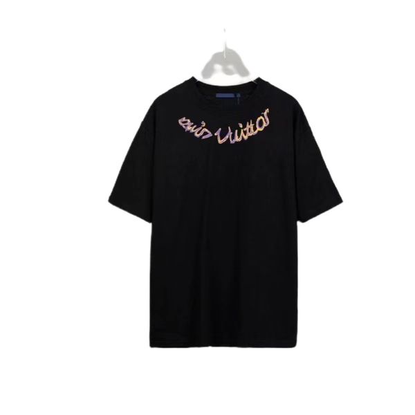 cotton material mens tshirt boutique2023 designer spring and summer cotton round neck pullover tshirt casual men and women lovers, White;black
cotton material mens tshirt boutique2023 designer spring and summer cotton round neck pullover tshirt casual men and women lovers, White;black