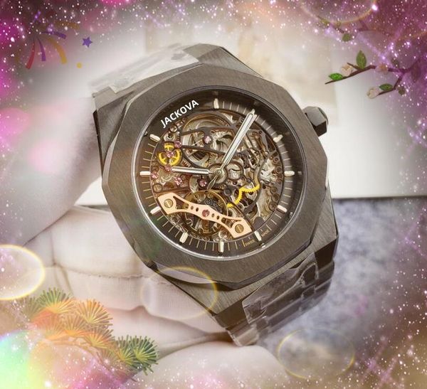 men's automatic mechanical watch 42mm classic stainless steel hollow skeleton dial designer waterproof sapphire watch gifts, Slivery;brown
men's automatic mechanical watch 42mm classic stainless steel hollow skeleton dial designer waterproof sapphire watch gifts, Slivery;brown