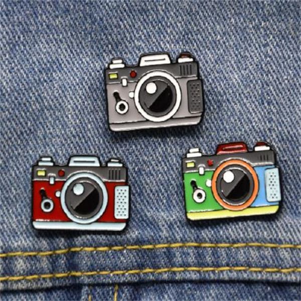 european and american individuality creativity pins brooches vintage camera oil drop pin badge ornament enamel oil drop camera brooch ae576, Gray
european and american individuality creativity pins brooches vintage camera oil drop pin badge ornament enamel oil drop camera brooch ae576, Gray
