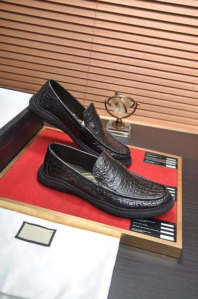 2023 mens fashion dress shoes brand designer genuine leather flats male wedding party classic business shoes size 38-45, Black
2023 mens fashion dress shoes brand designer genuine leather flats male wedding party classic business shoes size 38-45, Black
