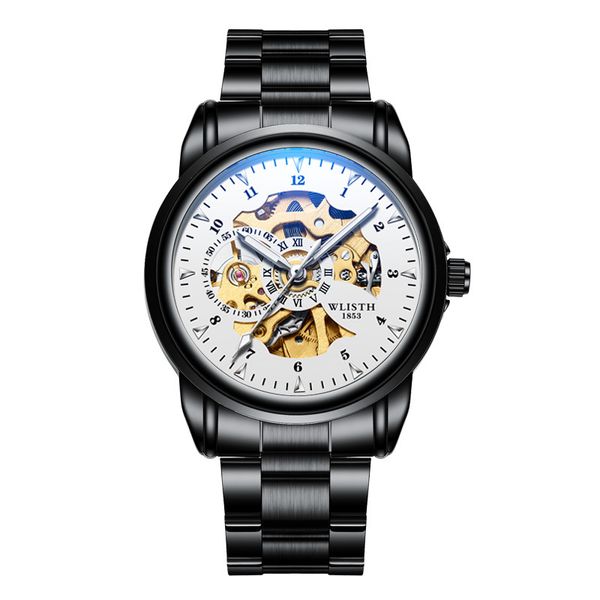 womens watch men homme orologio reloj automatic movement stainless steel ladies watches women waterproof luminous wristwatches watch box dhg, Slivery;brown
womens watch men homme orologio reloj automatic movement stainless steel ladies watches women waterproof luminous wristwatches watch box dhg, Slivery;brown