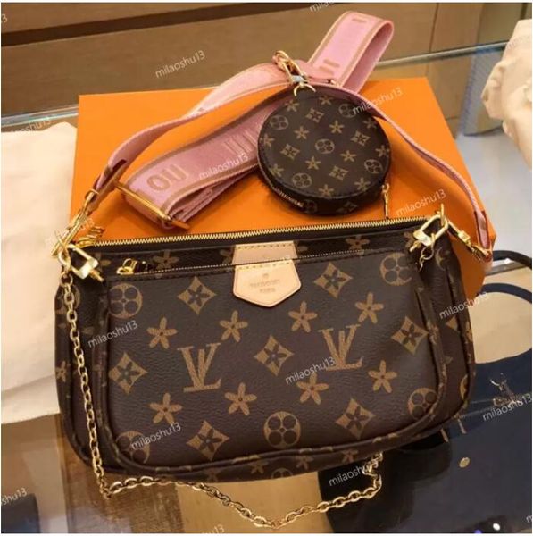 chain luxury designer bag wallet cross body shoulder purse fashion lady shopping handbag women letter popular totes trio 3pcs louiseity fash
chain luxury designer bag wallet cross body shoulder purse fashion lady shopping handbag women letter popular totes trio 3pcs louiseity fash