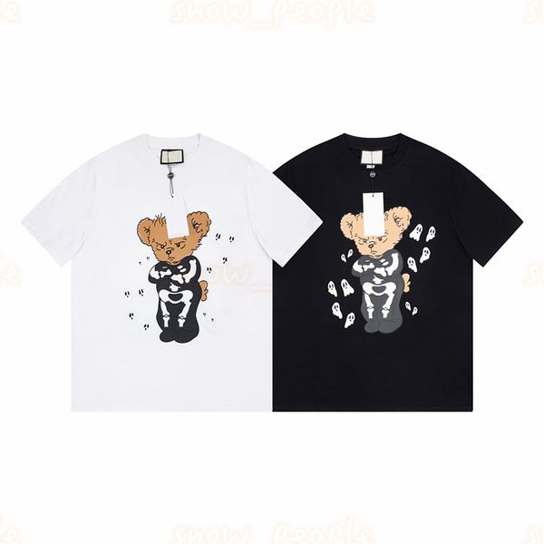 mens streetwear t shirt couples fashion bear print t shirts short sleeve summer tees size xs, White;black
mens streetwear t shirt couples fashion bear print t shirts short sleeve summer tees size xs, White;black
