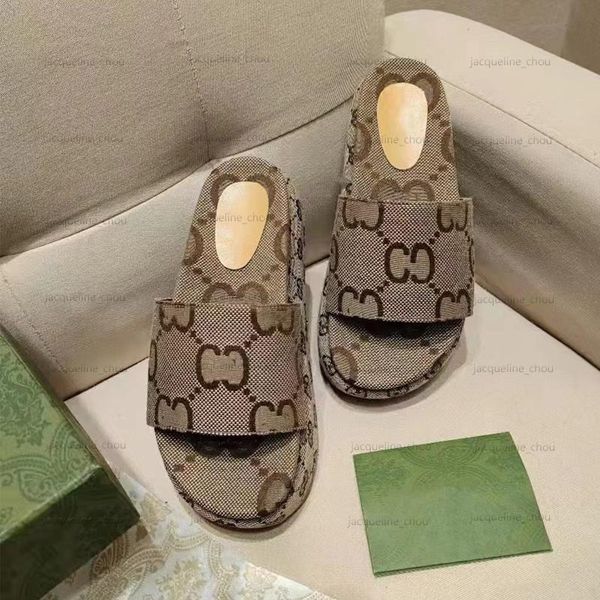 fashion womans platform sandal embroidered letter canvas slippers designer womens sandles platforms shoes thick bottom with box vhc, Black
fashion womans platform sandal embroidered letter canvas slippers designer womens sandles platforms shoes thick bottom with box vhc, Black
