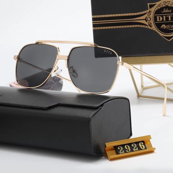dita original sunglasses for summer fashion designer men women 2926 sun glasses goggle large frame adumbral 7 color sunglass with gift box, White;black
dita original sunglasses for summer fashion designer men women 2926 sun glasses goggle large frame adumbral 7 color sunglass with gift box, White;black