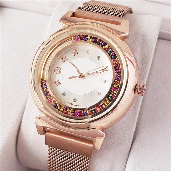fashion brand women girl colorful crystal style steel metal magnetic band quartz wrist watches l08202p, Slivery;brown
fashion brand women girl colorful crystal style steel metal magnetic band quartz wrist watches l08202p, Slivery;brown