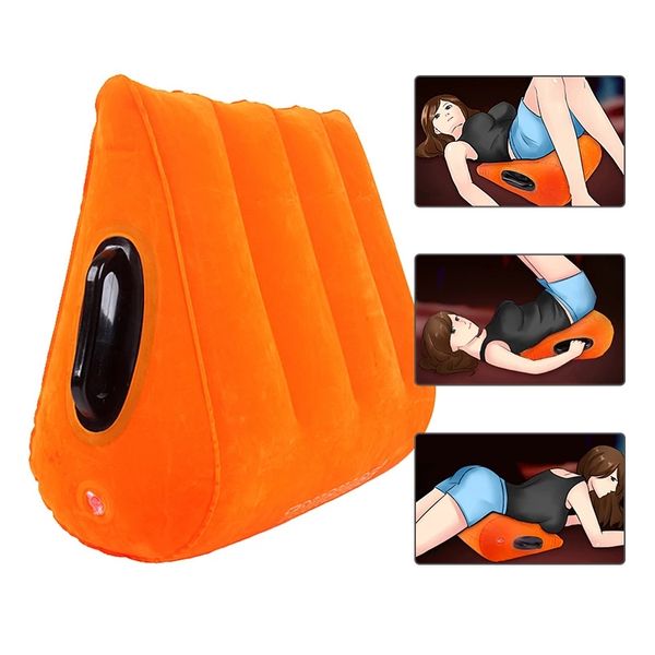 set inflatable air furniture love wedge pillow position magic cushion erotic sofa toys for couples women men ad, Black;white
set inflatable air furniture love wedge pillow position magic cushion erotic sofa toys for couples women men ad, Black;white