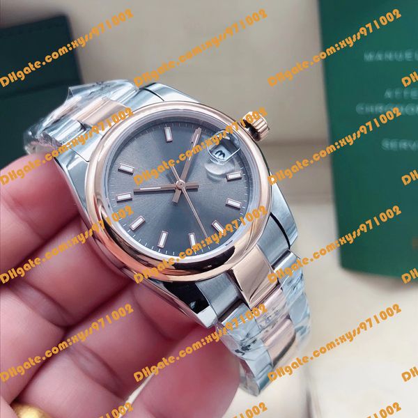 high-quality women's watch asia 2813 automatic watch 278271 278241 31mm gray dial sapphire glass 18k rose gold stainless steel strap fa, Slivery;brown
high-quality women's watch asia 2813 automatic watch 278271 278241 31mm gray dial sapphire glass 18k rose gold stainless steel strap fa, Slivery;brown