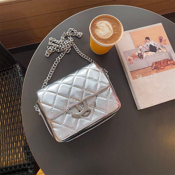 23p womens vintage mini flap square bag silver chain strap large metal hardware crossbody shoulder handbags outdoor luxury designer purse sa
23p womens vintage mini flap square bag silver chain strap large metal hardware crossbody shoulder handbags outdoor luxury designer purse sa