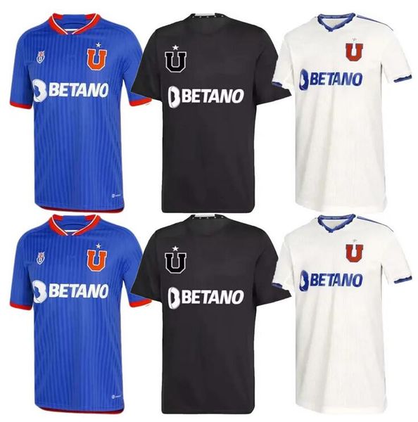 22/23 24 universidad de chile home soccer jerseys 2022 fernandes vargas palacios moya fernandez shirt 95th anniversary edition football unif, Black;yellow
22/23 24 universidad de chile home soccer jerseys 2022 fernandes vargas palacios moya fernandez shirt 95th anniversary edition football unif, Black;yellow