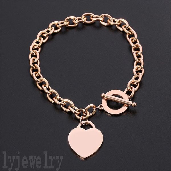 rose golden love charms designer bracelets designer for women silver color engraving letters pattern metal hearts tag luxury jewelry plated, Golden;silver
rose golden love charms designer bracelets designer for women silver color engraving letters pattern metal hearts tag luxury jewelry plated, Golden;silver