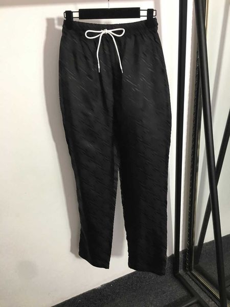 23ss women brand designer casual pants double g jacquard letter drawstring elastic waist straight high-waisted trousers casual fashion trous, Black;white
23ss women brand designer casual pants double g jacquard letter drawstring elastic waist straight high-waisted trousers casual fashion trous, Black;white