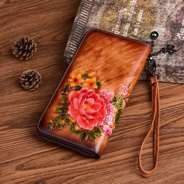 clutch bag live broadcast of new chinese style wallet layer cowhide small handbag multi card position long zipper handbag
clutch bag live broadcast of new chinese style wallet layer cowhide small handbag multi card position long zipper handbag
