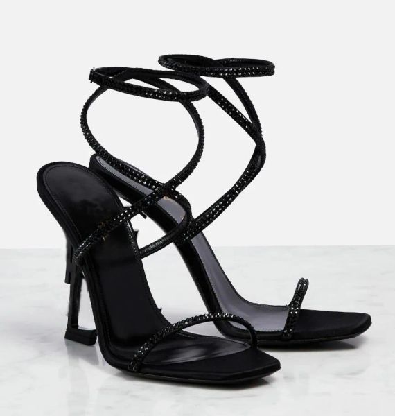 popular brand opyum sandals shoes crystal-embellished ankle strappy square open toe high heels buckle fastening lady famous gladiator sandal, Black
popular brand opyum sandals shoes crystal-embellished ankle strappy square open toe high heels buckle fastening lady famous gladiator sandal, Black