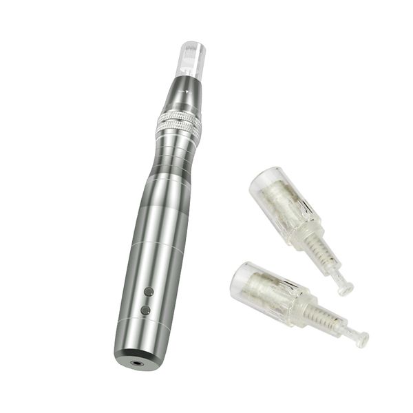 beauty items wireless derma pen 7 color lights led pn beauty salon derma pen auto rechargeable skincare tools