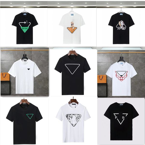 fashion mens t shirt designer pro club shirts pradas clothing cotton cloth womens letter print short sleeve round neck cotton tees polo size, White;black
fashion mens t shirt designer pro club shirts pradas clothing cotton cloth womens letter print short sleeve round neck cotton tees polo size, White;black