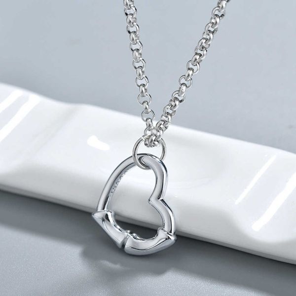 factory direct sales 2023 new luxury fashion jewelry for same double love necklace straight jewelry, Silver
factory direct sales 2023 new luxury fashion jewelry for same double love necklace straight jewelry, Silver