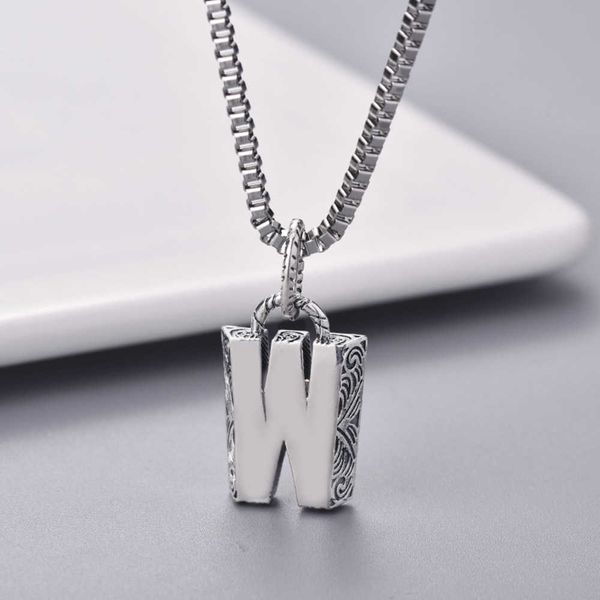 20% off 2023 new luxury fashion jewelry for w-style ancient silver with 26 letters in english
20% off 2023 new luxury fashion jewelry for w-style ancient silver with 26 letters in english