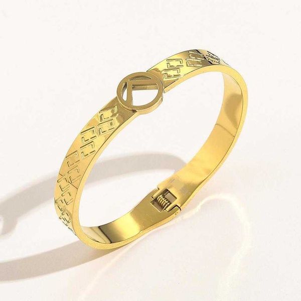 95% off 2023 new luxury fashion jewelry for titanium stainless steel hollow etched simple spring buckle open bracelet, White
95% off 2023 new luxury fashion jewelry for titanium stainless steel hollow etched simple spring buckle open bracelet, White