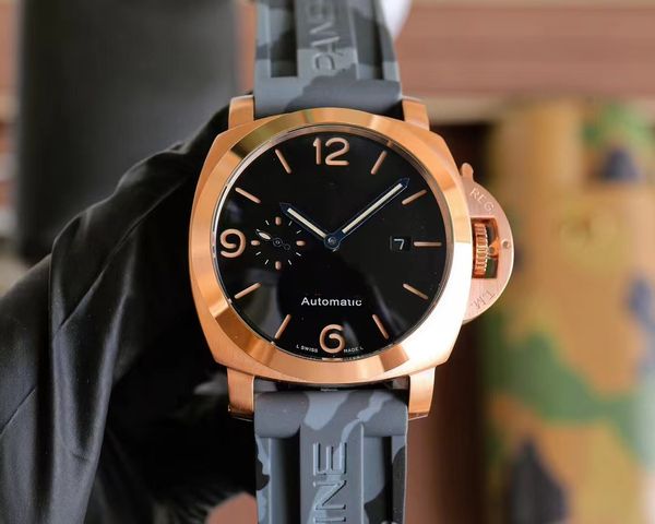 v7 luxury mens watch 44mm-16mm watches fully automatic movement mechanical rubber watch strap waterproof luminous refined steel c2, Slivery;golden
v7 luxury mens watch 44mm-16mm watches fully automatic movement mechanical rubber watch strap waterproof luminous refined steel c2, Slivery;golden