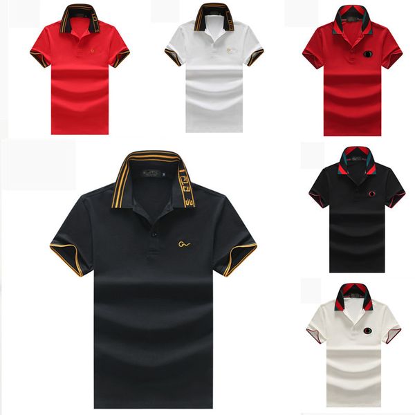 designer mens basic business polos t shirt fashion france brand men's t-shirts embroidered armbands letter badges polo shirt womens new, White;black
designer mens basic business polos t shirt fashion france brand men's t-shirts embroidered armbands letter badges polo shirt womens new, White;black