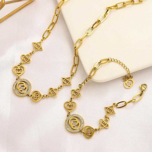 titanium steel ancient diamond inlaid necklace bracelet combination female personality exaggerated high-quality luxury jewelry, Black
titanium steel ancient diamond inlaid necklace bracelet combination female personality exaggerated high-quality luxury jewelry, Black