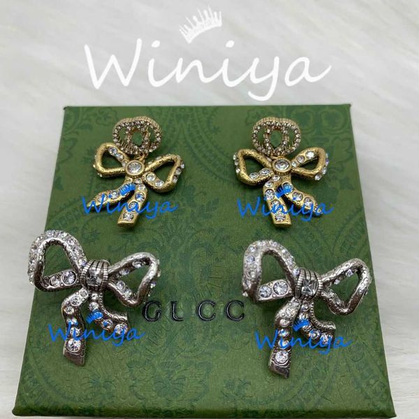 factory direct sales 2023 new luxury fashion jewelry for new diamond studded bow earrings cold style personalized earrings, Golden
factory direct sales 2023 new luxury fashion jewelry for new diamond studded bow earrings cold style personalized earrings, Golden