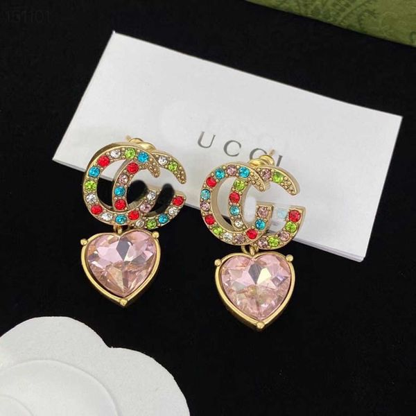 70% off 2023 new luxury fashion jewelry for double color rhinestone heart brass silver needle earrings female, Golden
70% off 2023 new luxury fashion jewelry for double color rhinestone heart brass silver needle earrings female, Golden
