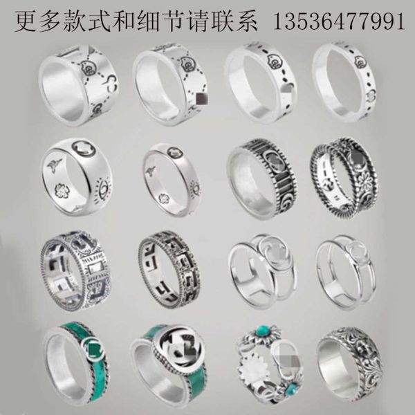 20% off all items 2023 new luxury fashion jewelry for sterling silver old classic double simple men's and women's ring
20% off all items 2023 new luxury fashion jewelry for sterling silver old classic double simple men's and women's ring
