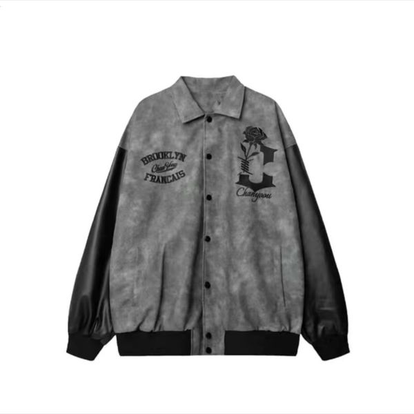 2023men's and women's spring and autumn leisure sports clothes coat spring and autumn trend loose new jacket top, Black;brown
2023men's and women's spring and autumn leisure sports clothes coat spring and autumn trend loose new jacket top, Black;brown