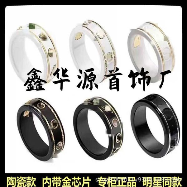 factory wholesale 2023 new luxury fashion jewelry for black and white ceramic fried dough twists gold double sided couple ring, Silver
factory wholesale 2023 new luxury fashion jewelry for black and white ceramic fried dough twists gold double sided couple ring, Silver